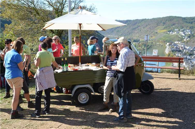 Moselgenuss und Kulinarik stehen im Mittelpunkt des Wettbewerbs #moselhelden. Foto: Christiane Horbert
