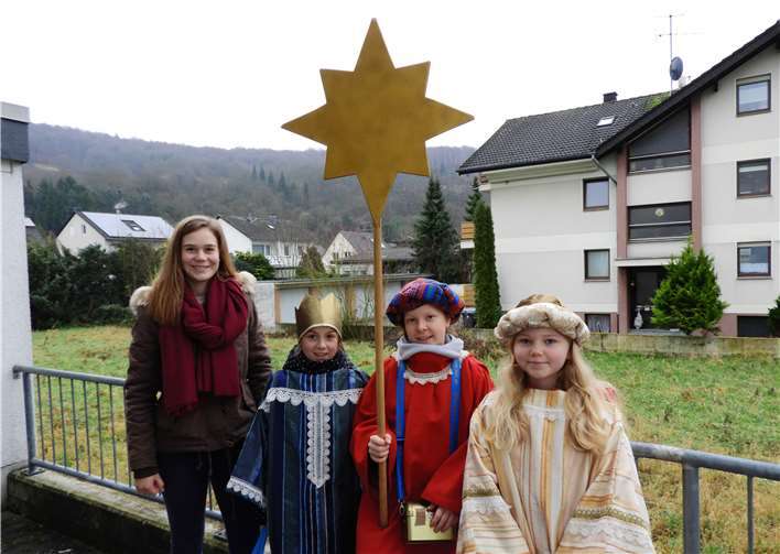 Motivierte Sternsinger gab es auch in Bad Bodendorf.
