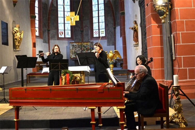 Mozart, Telemann und Johann Christian Bach werden u.a. in der Abteikirche Sayn zu hören sein.