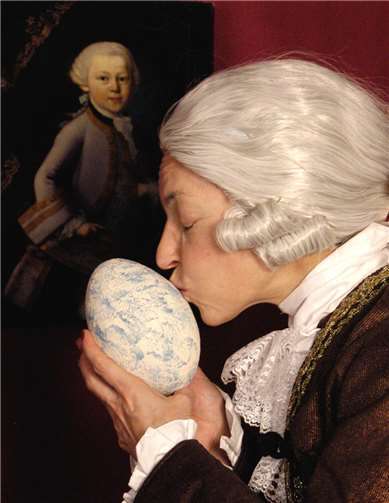 Mozart einmal aus einer anderen Perspektive erleben können die Zuschauer bei der Aufführung am 19. Februar. Jojo Ludwig