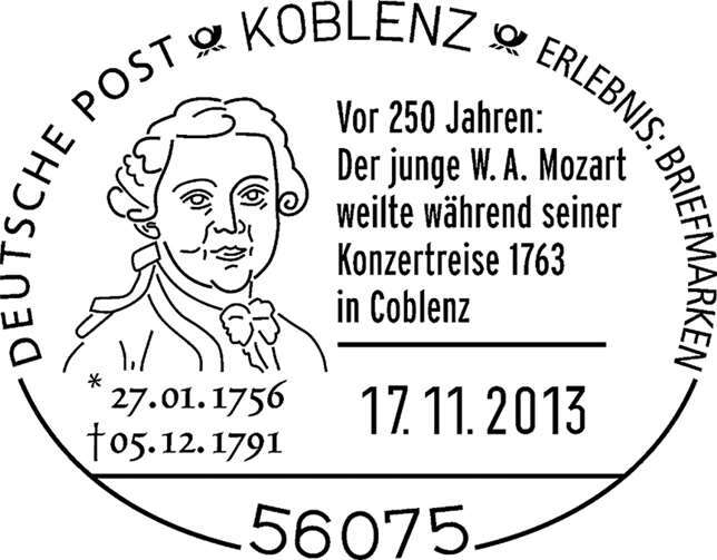 Mozart in Koblenz. Privat