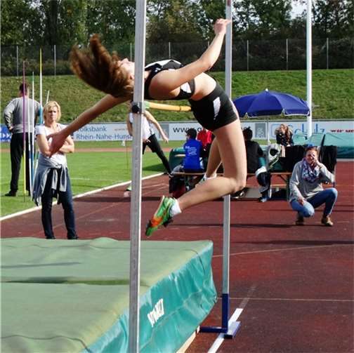 Multitalent Sarah Gilles jedes Jahr höher hinaus