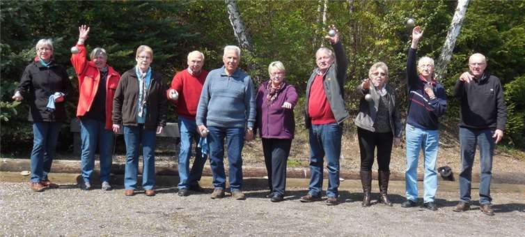 Munter ging es in die neu Outdoor-Saison des Boule-Clubs Mendig. Privat