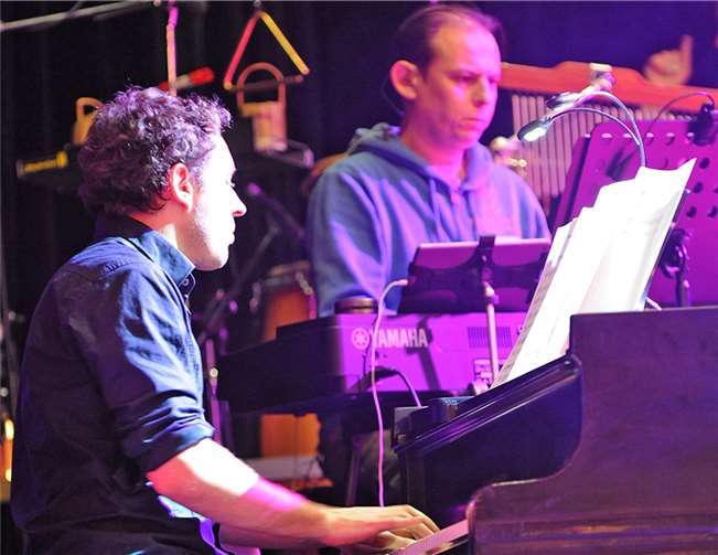 Musical Director Aladdin, Hannes Schauz am Flügel. privat