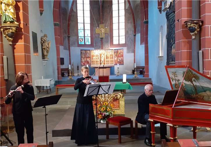 Musici di Sayn ließen schlechte Nachrichten für einen Moment vergessen.  Foto: E.T. Müller
