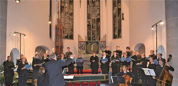 Musici di Sayn und das ensemble polyphon wussten das Publikum zu begeistern. Privat