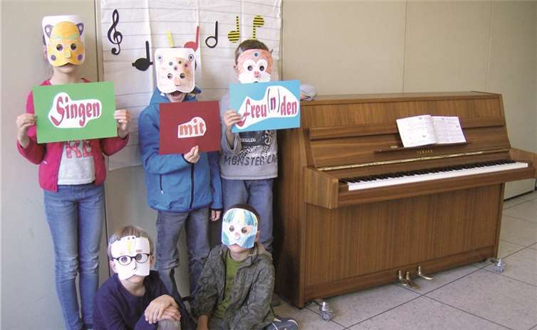 Musik erleben und durch Musik Freude schenken: Das kann ein Kinderchor im Seelsorgebereich wie in Unkel bieten. privat