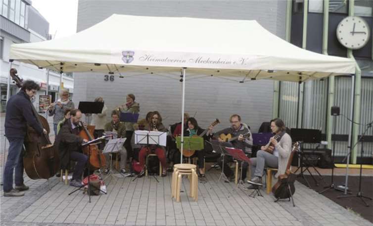 Musik zur Marktzeit fand viel Zuhörer.privat