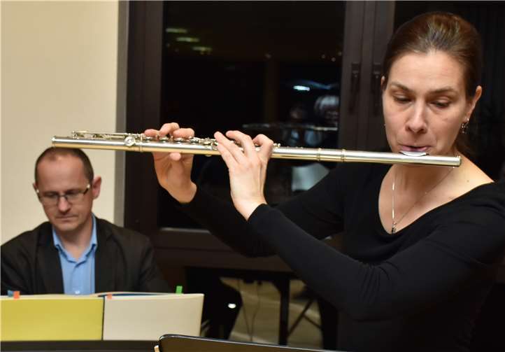 Musikalisch gestaltet wurde die Ehrenamtsfeier vonAndras Orban und Viktoria Nyulasz aus Melsbach.