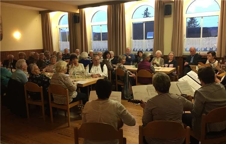 Musikalisch ging es bei der Neujahrsfeier zu. privat