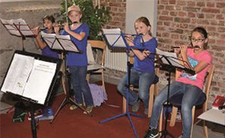 Musikalisch voll bei der Sache! privat