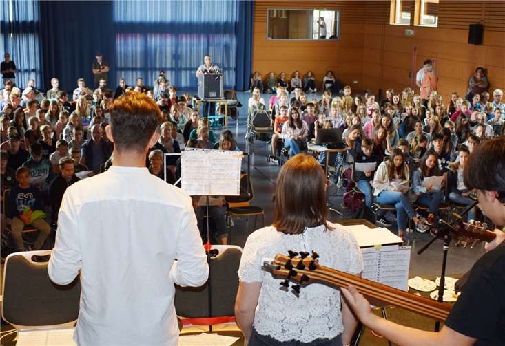 Musikalischer Abschluss des Konfitages.