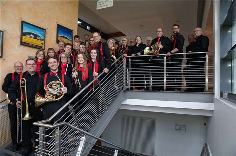 Musikerinnen und Musiker des Musikzug Rot-Weiß Plaidt e.V. Fotos: privat