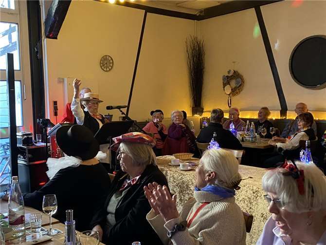 Büttenreden, Musik und gute Laune Musselweiß Olau. Foto: privat