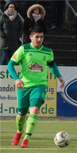 Mustafa Madanoglu bereitete den Anschlusstreffer mustergültig vor.