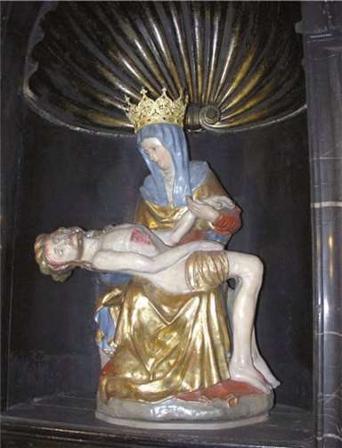 Muttergottes in der Gnadenkapelle in Bornhofen. privat