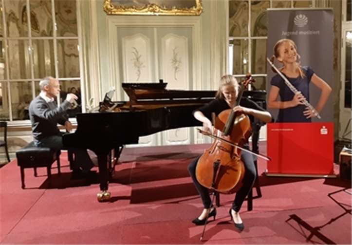 Myriam Baumann, Violoncello und Karl-Heinz Lindemann, Flügel. Foto: privat