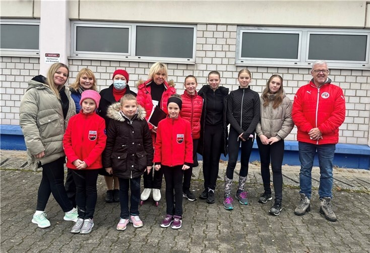 NEC-Kadersportlerinnen mit dem Rheinland-Pfalz-Trainerteam sowie dem Fachwart und Präsidenten RPERV.Foto: privat