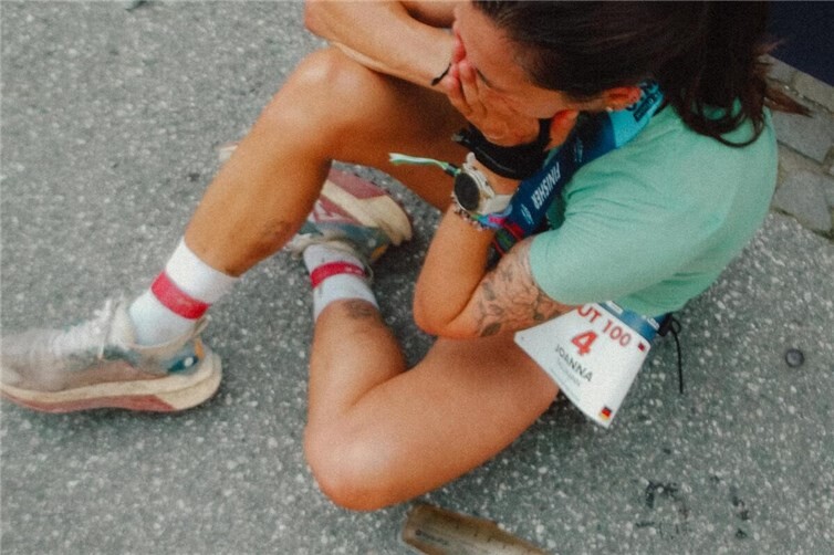Nach 107 km glücklich im Ziel