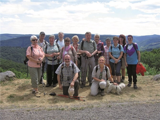 Nach 14 Kilometern endete der zweite Teil des Ahrtaler Gipfelfestes.privat