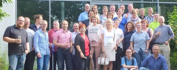 Nach 25 Jahren wieder zusammengekommen: der Abiturjahrgang 1991. privat