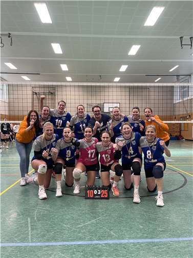 Nach 51 Minuten stand die erste Damenmannschaft des TV Vallendar als Sieger der Landesliga fest.  Foto: TV Vallendar