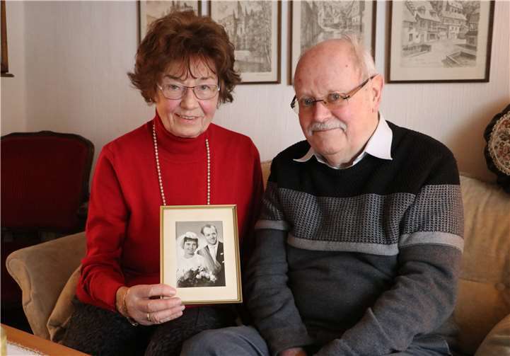 Nach 60 Jahren Ehe ist das Paar immer noch glücklich.