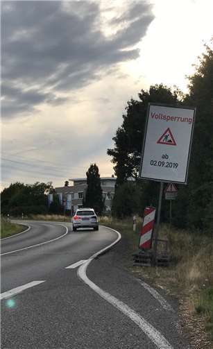 Nach Ansicht der AfD-Stadtratsfraktion Andernach ist die Vollsperrung der L116 unzumutbar für die Bürger von Eich, Kell und Nickenich. Foto: privat