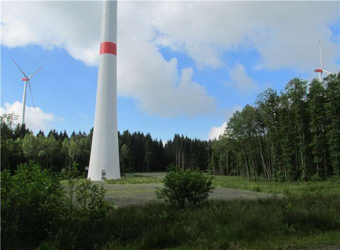 Nach Errichtung der Anlagen kann der Windpark Hartenfelser Kopf den Energiebedarf von knapp 210.000 Menschen decken. Foto: Pressestelle der Kreisverwaltung