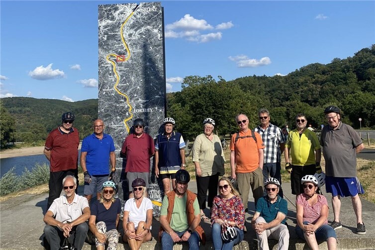 Nach Osterspai führte die vierte Fahrradtour in die Abendsonne während der Sommerferien 2026 mit der Kolpingfamilie Lahnstein, St. Martin