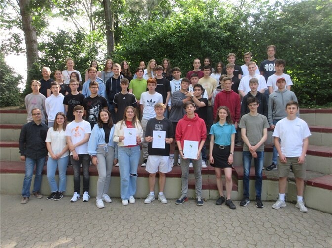 Nach coronabedingter Abstinenz im vergangenen Schuljahr konnten dieses Jahr endlich wieder Schülergruppen des RGS am Wettbewerb „Mathematik ohne Grenzen“ teilnehmen. Foto: privat