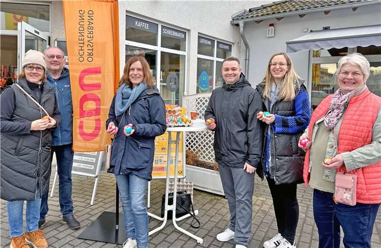 Nach coronabedingter Pause konnte die Aktion in diesem Jahr endlich wieder vor dem Lottoeck stattfinden.  Foto: privat