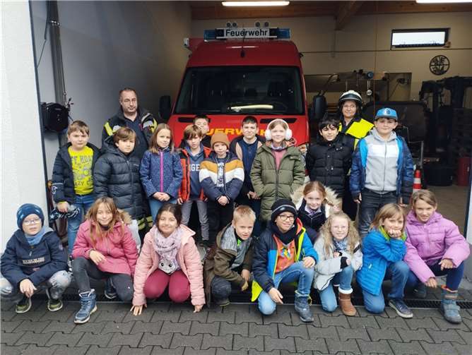 Nach dem Ausflug konnte sich jeder dann genau vorstellen, wie wichtig die Arbeit der Feuerwehr ist.  Foto: privat
