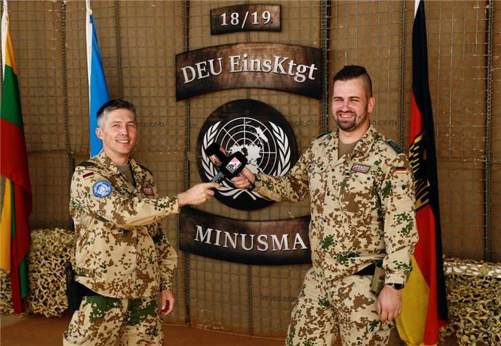 Nach dem Ende des Mali-Einsatzes der Bundeswehr ist Radio Andernach aktuell nicht mehr dauerhaft mit einer Redaktion in einem Einsatzland vertrete. Foto: Bundeswehr/Niklas Siekmann