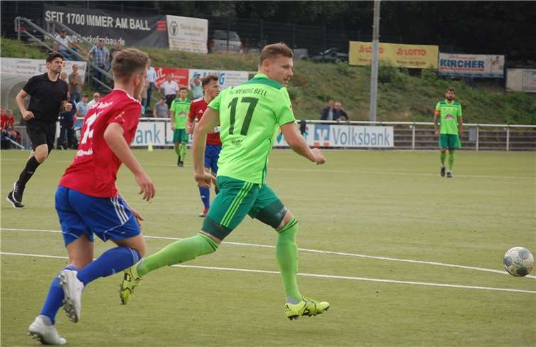 Nach dem Treffer von Lars Bohm (rechts) zum 2:1 war die Begegnung komplett gedreht.