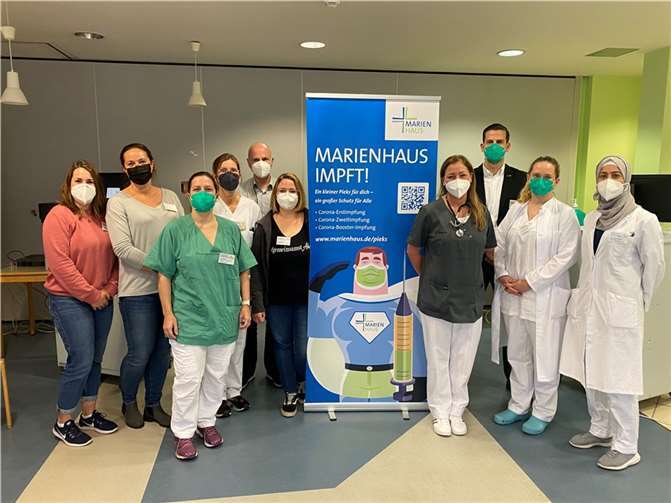 Nach den ersten drei Corona-Impfterminen zieht das Marienhaus Klinikum im Kreis Ahrweiler ein positives Fazit.Foto: Marienhaus Klinikum im Kreis Ahrweiler