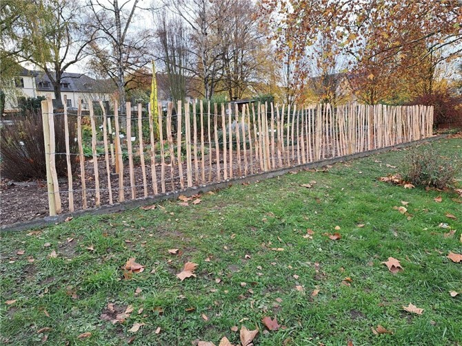 Nach den letzten herbstlichen Aktivitäten – darunter das Aufstellen der Rosenrankgitter und des Staketenzauns – juckt es vielen bereits wieder in den Fingern.