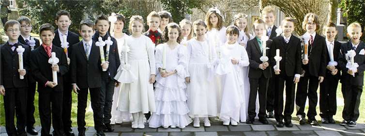 Nach den regengrauen Tagen hatte sich pünktlich zu dem Festtag strahlender Sonnenschein eingestellt. DL