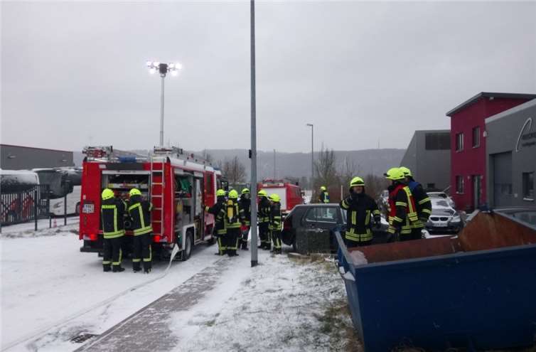 Nach der Erkundung des Einsatzortes -schnelles und orientiertes Handeln ist erforderlich.