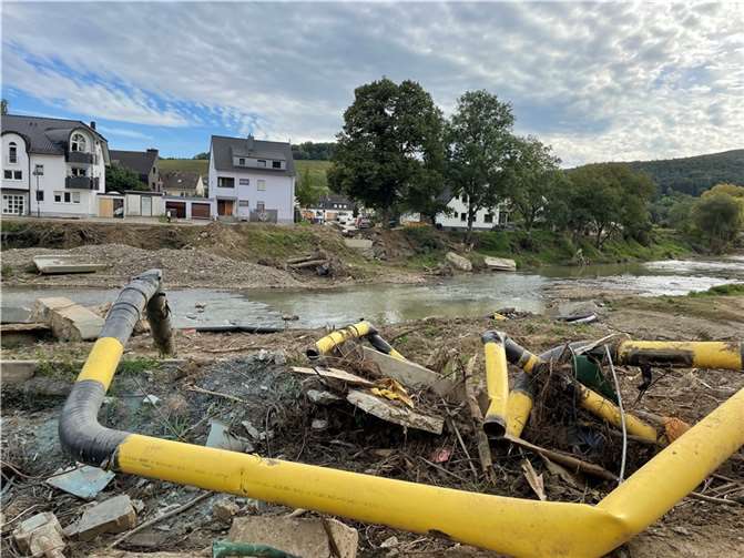 Nach der Flut waren die Schäden enorm. Foto: ROB