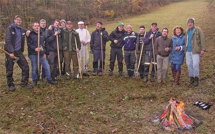 Nach der Hangsäuberung kann der Krausberg nun wieder zum Skifahren benutzt werden. privat