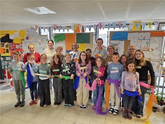 Nach der Klasse 4 B der GS Kruft hatten nun die Klassen 4 A und 4 C jeweils ihre Projektwoche „Hospiz macht Schule“.  Foto: privat