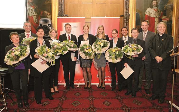 Nach der Präsentation der Arbeiten fand die feierliche Prämierung statt. privat