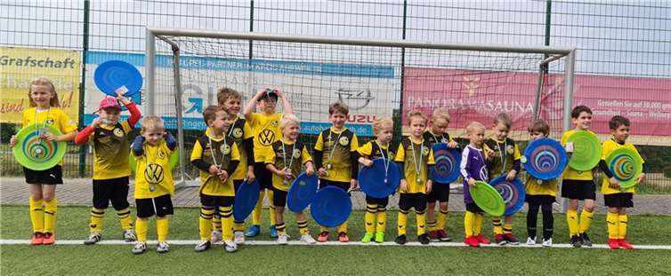 Nach der Siegerehrung war die Freude groß. Foto: privat