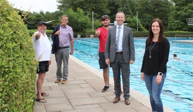 Nach der Verbandsversammlung besteht nun wieder die Möglichkeit, das Bad zu nutzen. Foto: privat