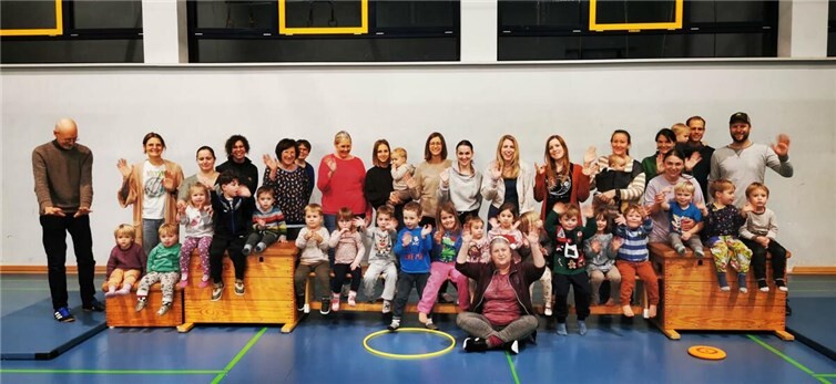 Nach der letzten Turnstunde. Fotos: TG Polch