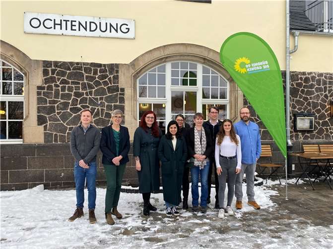 Nach drei Jahren konnte wieder der traditionelle Neujahrsempfang der Mayen-Koblenzer GRÜNEN stattfinden. Zahlreiche Gäste aus Kreis, Land, Bund und Europa kamen dazu in den Alten Bahnhof nach Ochtendung. Foto: privat