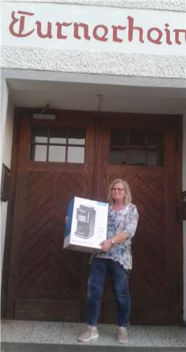 Nach ein paar Lieferverzögerungen ist inzwischen auch die neue Kaffeemaschine eingetroffen.Foto: privat