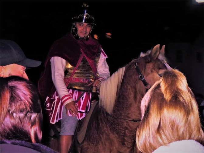 Nach einem Wortgottesdienst in der Kath. Pfarrkirche ritt St. Martin auch in diesem Jahr wieder durch die Straßen von Engers. Foto: privat