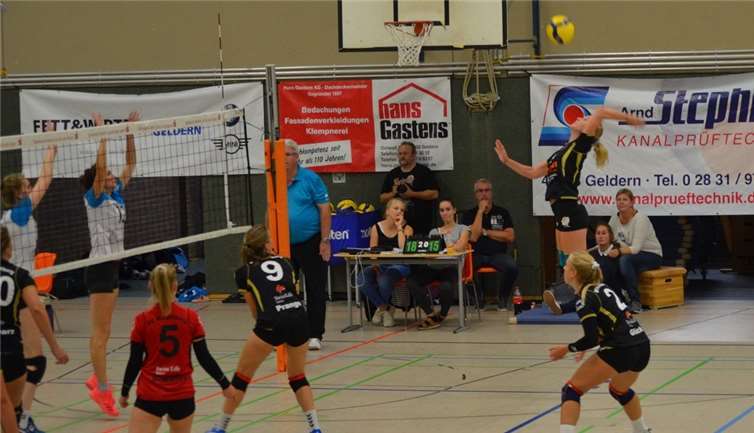 Nach einem starken Auftakt der Drachenländer Volleys konnte man in Geldern seine Führung nicht ausbauen.Fotos: privat